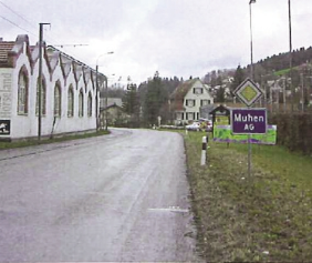 Muhen (AG) - Hauptstrasse, état antérieur