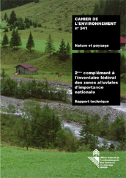 Cover 2ème complément à l'inventaire fédéral des zones alluviales d'importance nationale. Rapport technique. 2002. 143 p.