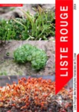 Cover Liste rouge des espèces menacées en Suisse: Bryophytes. Edition 2004. 100 p.