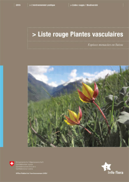 Cover Liste rouge Plantes vasculaires