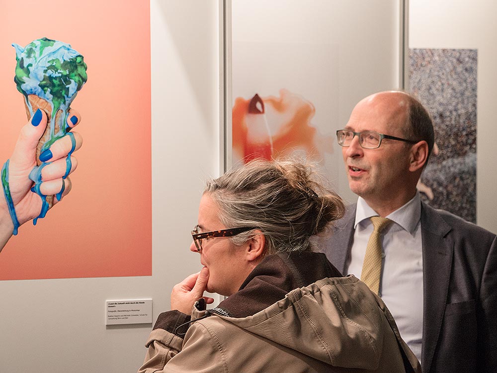 Vernissage Bildwettbewerb Klima