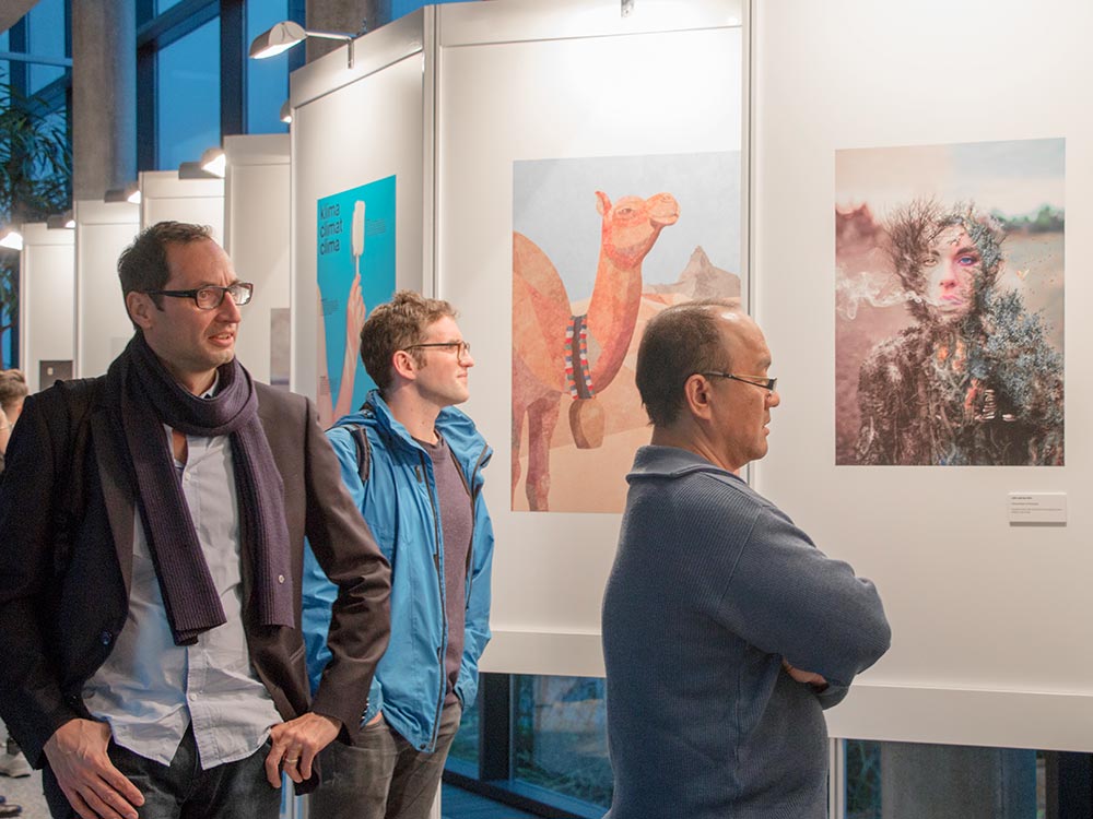 Vernissage Bildwettbewerb Klima