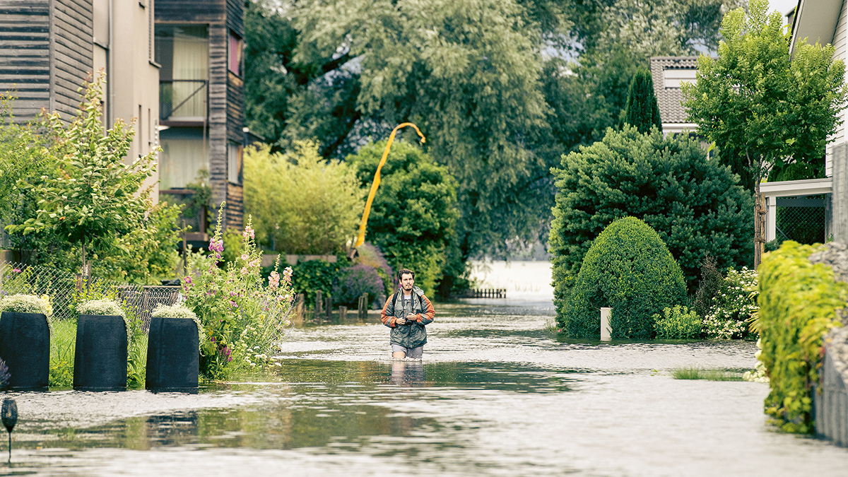 Überschwemmungen im Juli 2021 am Sarnersee (OW)