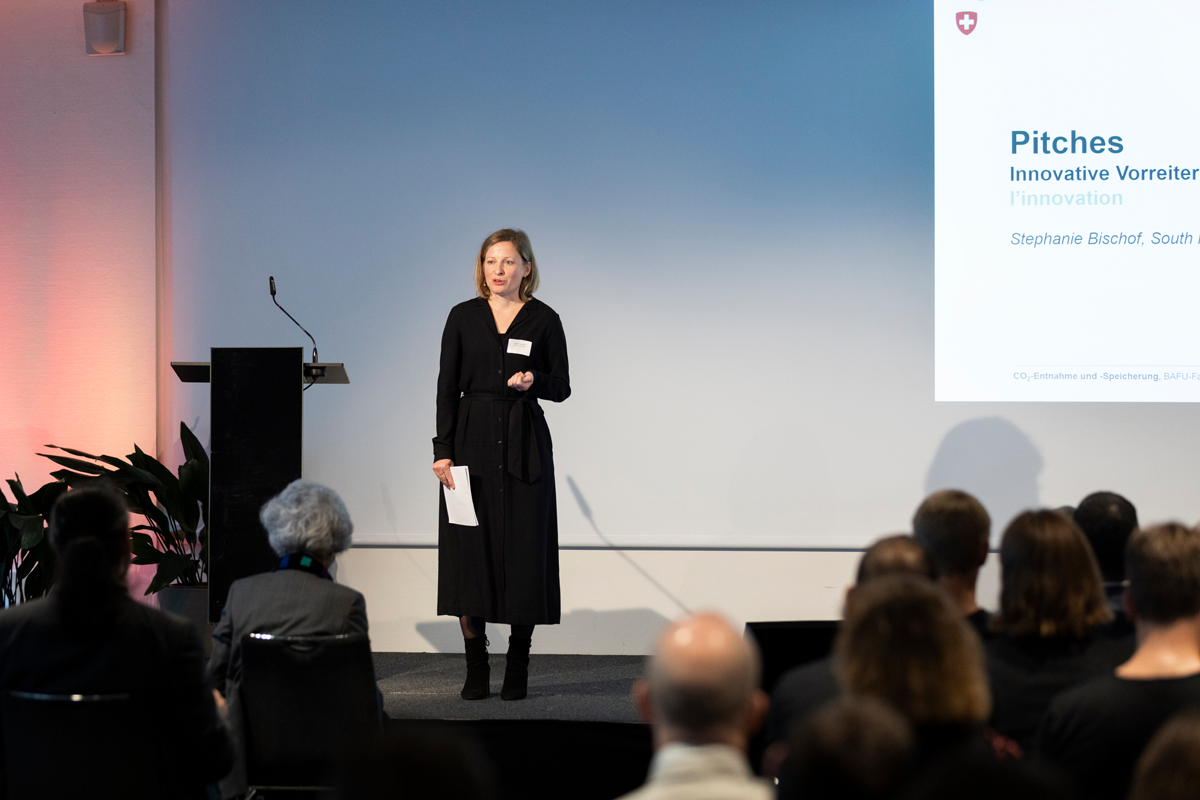 Stephanie Bischof von South Pole an Tagung CO2-Entnahme und -Speicherung 2022