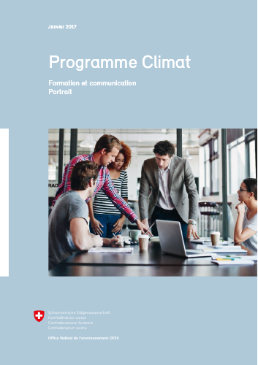 Cover Programme Clima