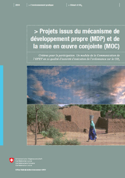 Cover Projets issus du mécanisme de développement propre (MDP) et de la mise en œuvre conjointe (MOC)