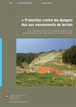 Cover Protection contre les dangers dus aux mouvements de terrain