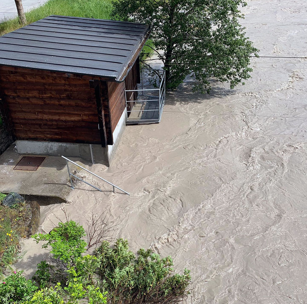 Inn-Martina Hochwasser Juni 2019