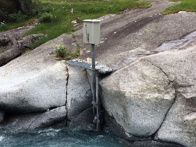 Riale di Calneggia-Cavergno Hochwasser Juni 2019