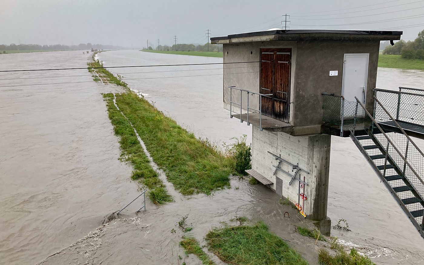 Messstation Rhein-Diepoldsau