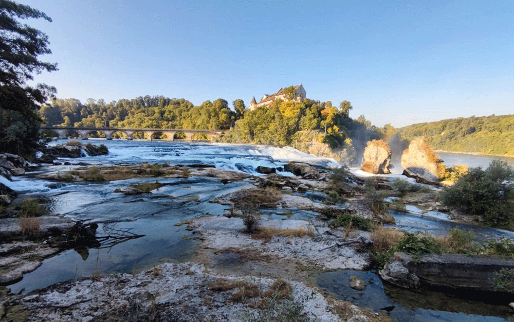 Rheinfall bei Neuhausen - 22.07.2022
