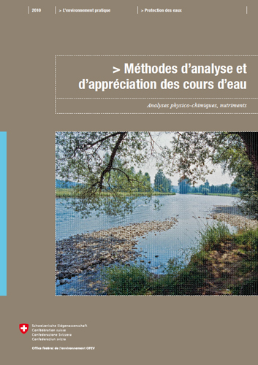 Cover Méthodes d’analyse et d’appréciation des cours d’eau. Analyses physico-chimiques, nutriments