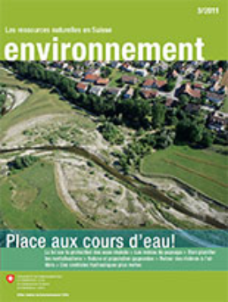 Magazine «environnement» 3/2011: Place aux cours d'eau!