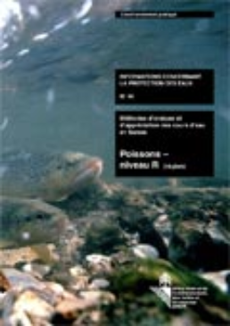 Cover Méthodes d'analyse et d'appréciation des cours d'eau en Suisse. Poissons niveau R (région). 2004. 63 p.