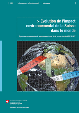 Cover Evolution de l’impact environnemental de la Suisse dans le monde