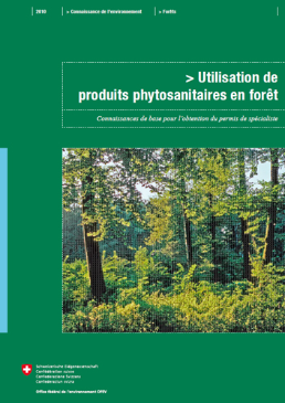 Cover Utilisation de produits phytosanitaires en forêt
