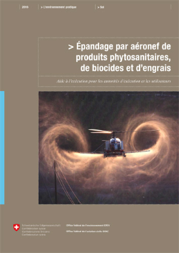 Cover Épandage par aéronef de produits phytosanitaires, de biocides et d’engrais