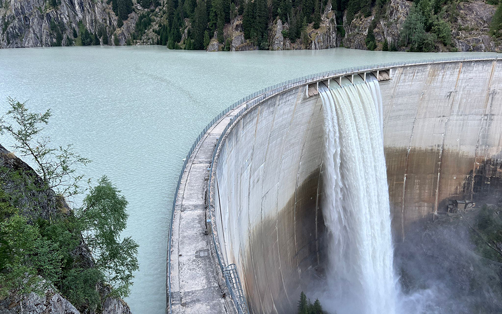 Gibidum-Stausee (VS) – Ende Juli 2022