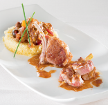 piatto: carne, couscous