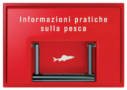 Cover Informazioni pratiche sulla pesca. 2008. Pieghevole.