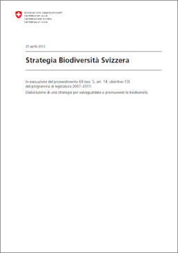 Cover Strategia Biodiversità Svizzera
