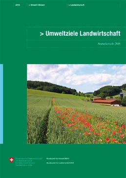 Cover Umweltziele Landwirtschaft - Statusbericht 2016