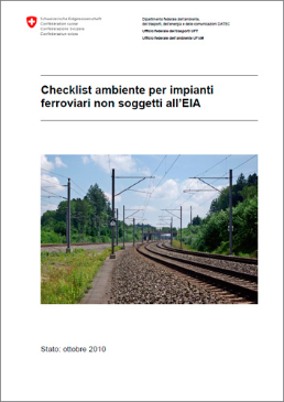 Cover Checklist ambiente per impianti ferroviari non soggetti all’EIA