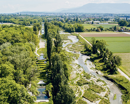 Revitalisierung Aire im Kanton Genf