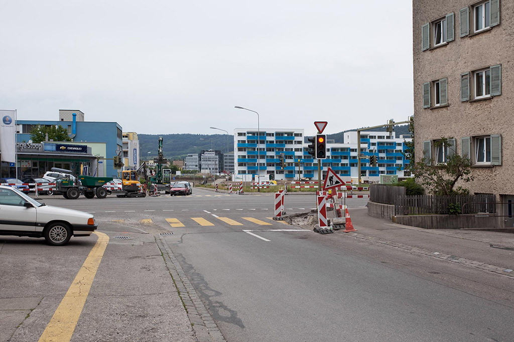 Ortsbild Schlieren-West im Jahr 2009
