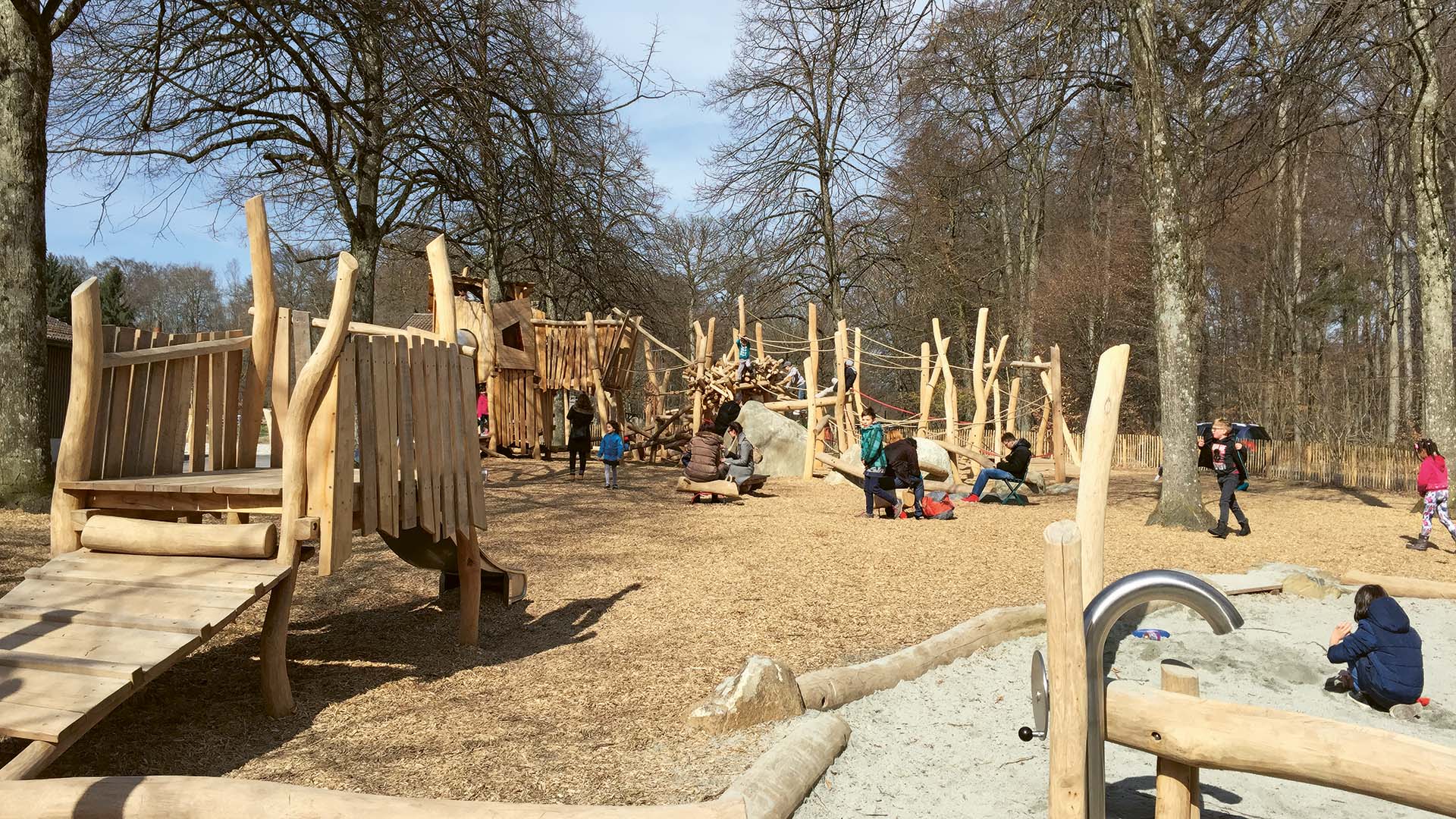 Spielplatz am See von Sauvabelin 